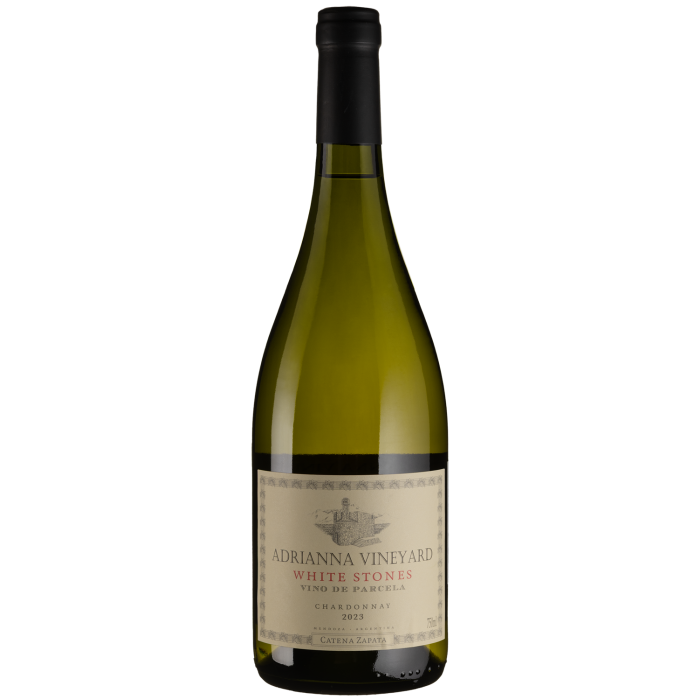 Вино Catena Zapata Adrianna Vineyard White Stones Chardonnay / Адріанна Вайнярд Вайт Стоунс Шардоне 2023, біле сухе, 0.75 л