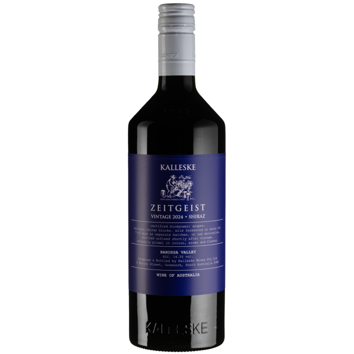 Вино Kalleske Shiraz Zeitgeist / Шираз Цайтгайст 2024, червоне сухе, 0.75 л