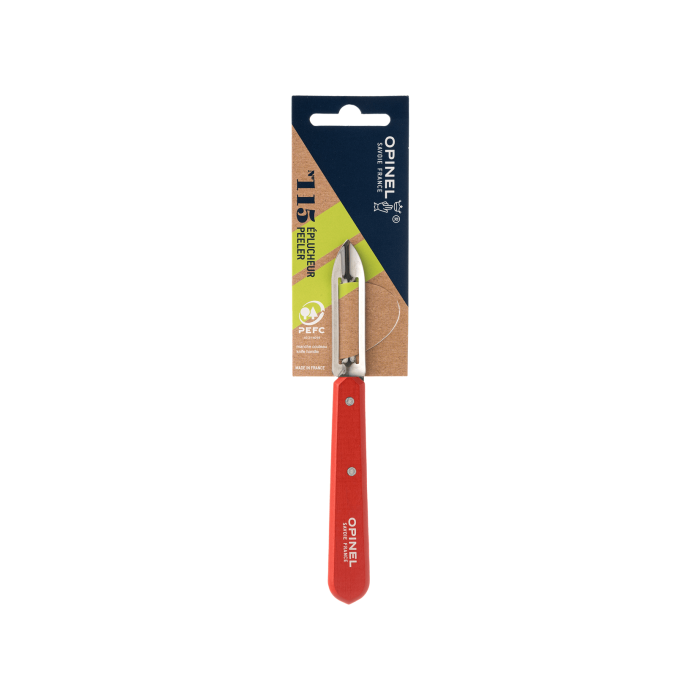Овочечистка червона 6см, Opinel