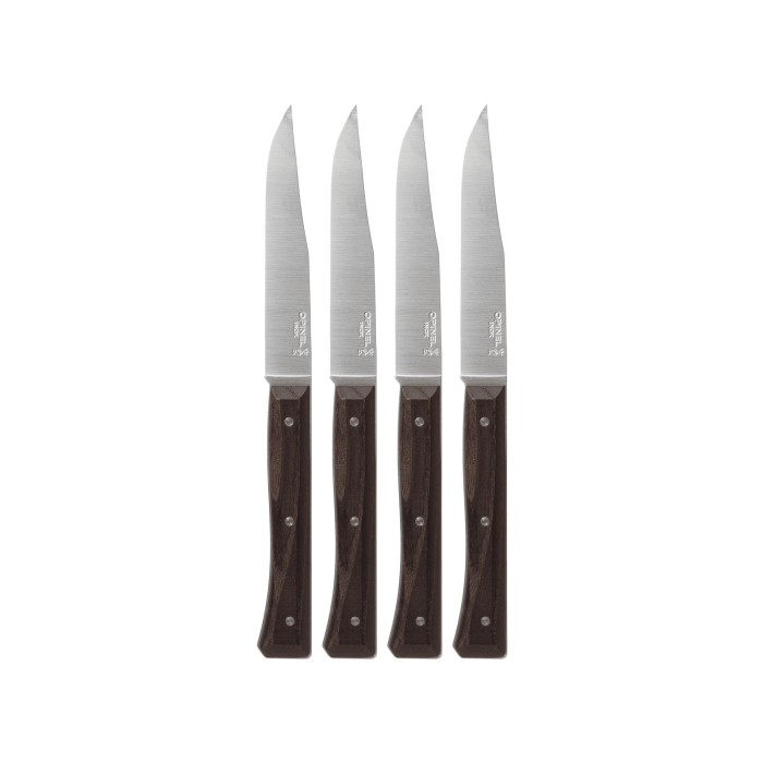 Набір ножів з ручкою з ясена 13см (4шт. в пак) Facette, Opinel
