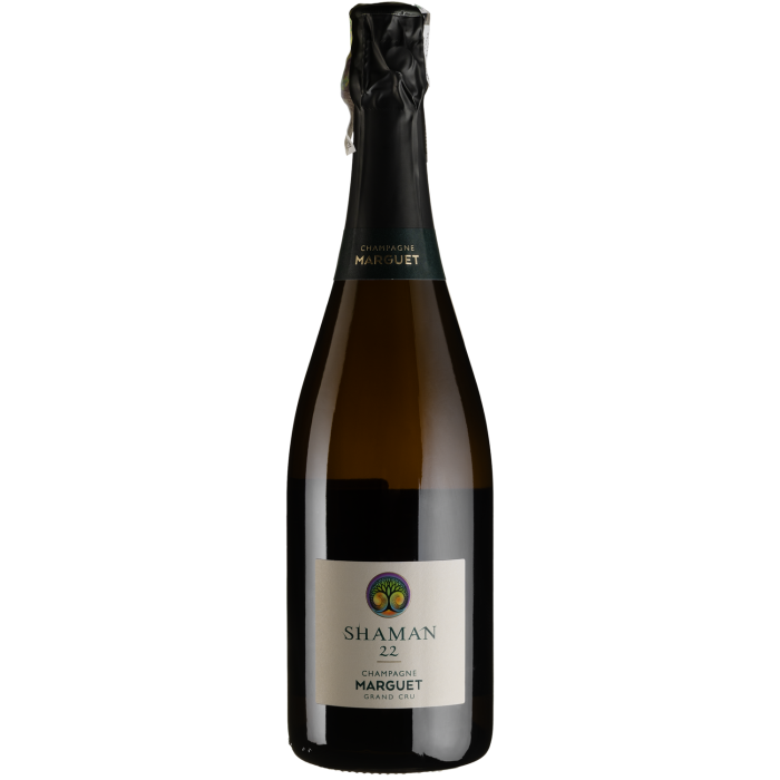 Шампанське Champagne Marguet Shaman 22 Grand Cru / Шаман 22 Гран Крю, біле, 0.75 л