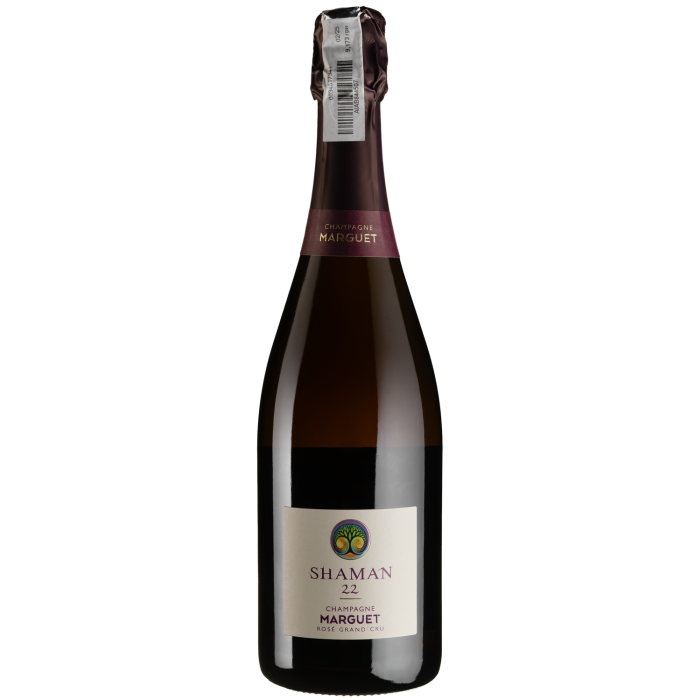 Шампанське Champagne Marguet Shaman 22 Rose Grand Cru / Шаман 22 Розе Гран Крю, рожеве, 0.75 л