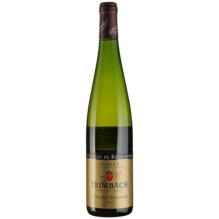 Вино Trimbach Gewurztraminer Seigneurs de Ribeaupierre / Гевюрцтрамінер Сеньйор де Рібоп'єр 2016, біле напівсолодке, 0.75 л