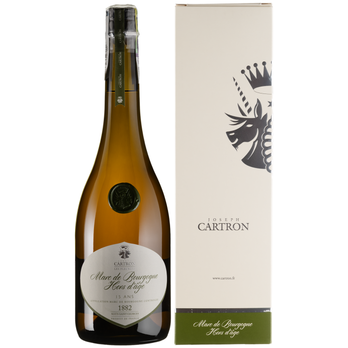 Бренді Joseph Cartron Marc de Bourgogne Hors d'age 15yo, gift box, 0.7 л
