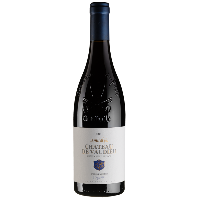 Вино Famille Brechet Chateauneuf-du-Pape Amiral G / Шатонеф-дю-Пап Аміраль Жи 2021, червоне сухе, 0.75 л
