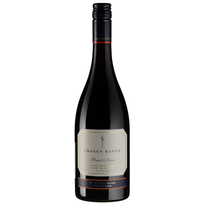 Вино Craggy Range Te Muna Pinot Noir / Те Муна Піно Нуар 2024, червоне сухе, 0.75 л