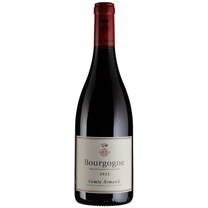 Вино Comte Armand Bourgogne Rouge / Бургонь Руж 2023, червоне сухе, 0.75 л