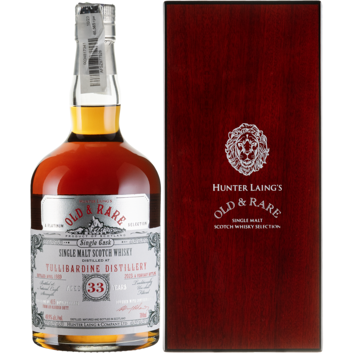 Віскі Old & Rare Tullibardine 33yo Old&Rare, gift box, 0.7 л