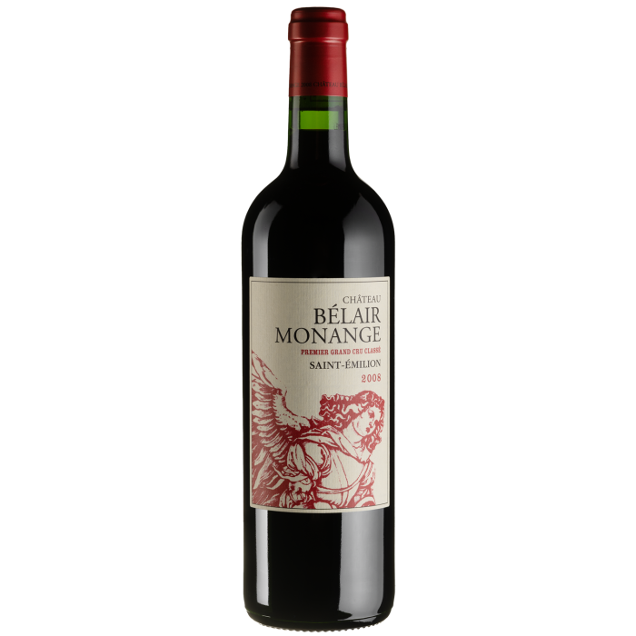 Вино Chateau Bel-Air Monange Bel-Air Monange / Бель-Ер Монанж 2008, червоне сухе, 0.75 л