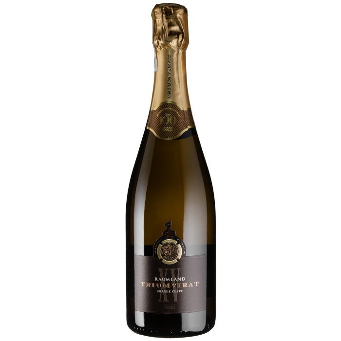 Ігристе Sekthaus Raumland XV. Triumvirat Grande Cuvee Brut / XV. Тріумвірат Гранд Кюве Брют 2015, біле, 0.75 л