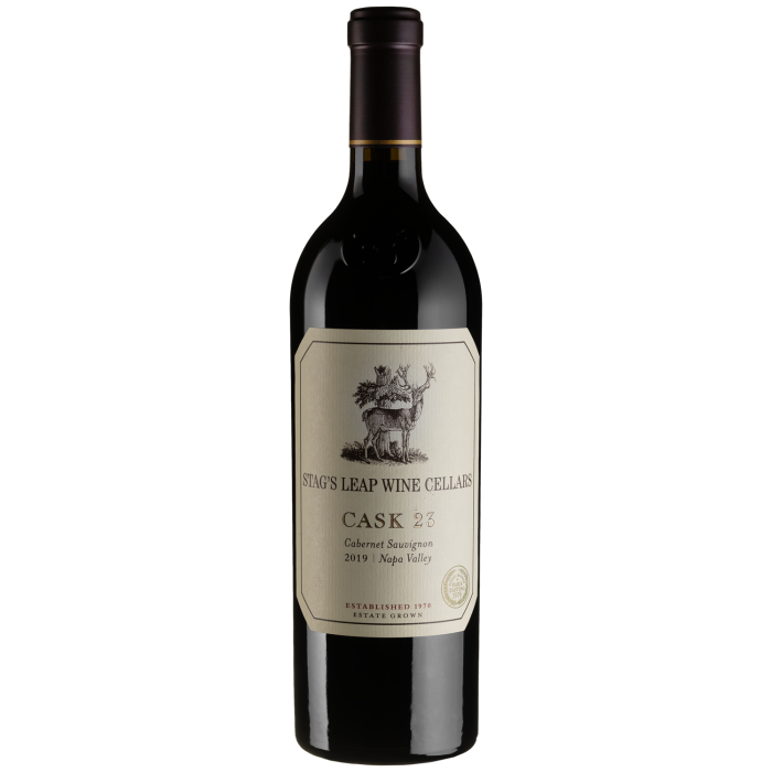 Вино Stag's Leap Wine Cellars Cask 23 / Каск 23 2019, червоне сухе, 0.75 л