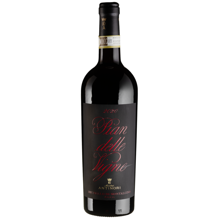 Вино Marchesi Antinori Pian Delle Vigne Brunello di Montalcino / Піен Делле Віньє Брунелло ді Монтальчіно 2020, червоне сухе, 0.75 л