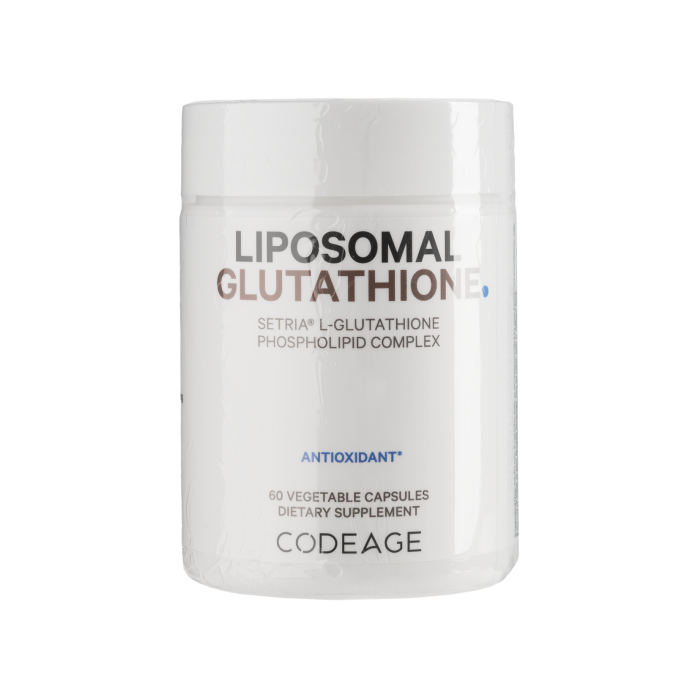 Дієтична добавка в капсулах Ліпосомальний глутатіон 60шт, Liposomal Glutathione, Codeage Дієтична добавка в капсулах Ліпосомальний глутатіон 60шт, Liposomal Glutathione, Codeage
