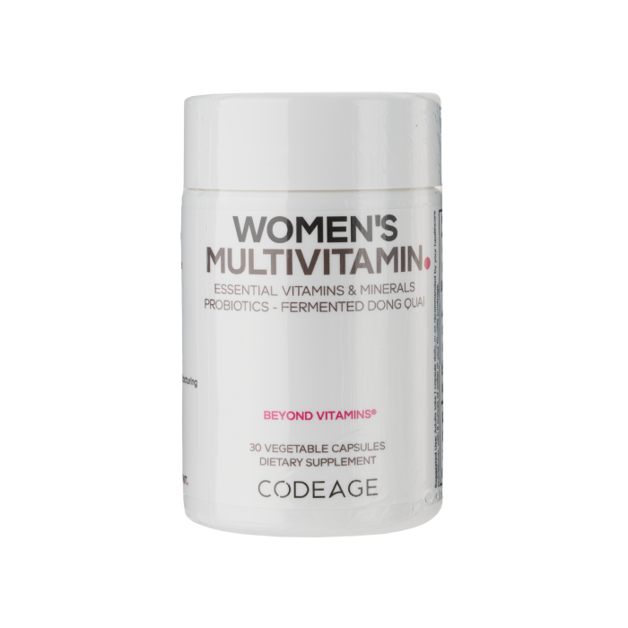 Дієтична добавка в капсулах Мультивітаміни для жінок 30шт, Women's Multivitamin, Codeage Дієтична добавка в капсулах Мультивітаміни для жінок 30шт, Women's Multivitamin, Codeage