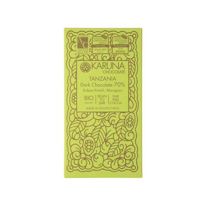Шоколад темний Танзанія 70% 60г, Karuna chocolate Шоколад темний Танзанія 70% 60г, Karuna chocolate