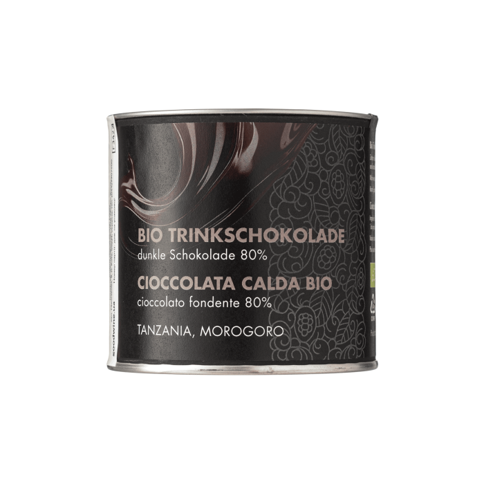 Розчинний шоколад Танзанія 80% 110г, Karuna chocolate