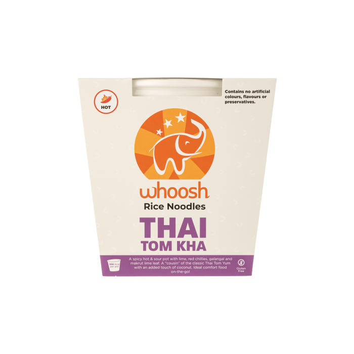 Локшина швидкого приготування рисова Том Кха 80г, Whoosh