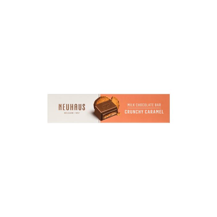 Батончик з молочного шоколаду Хрумка Карамель 50г, Neuhaus