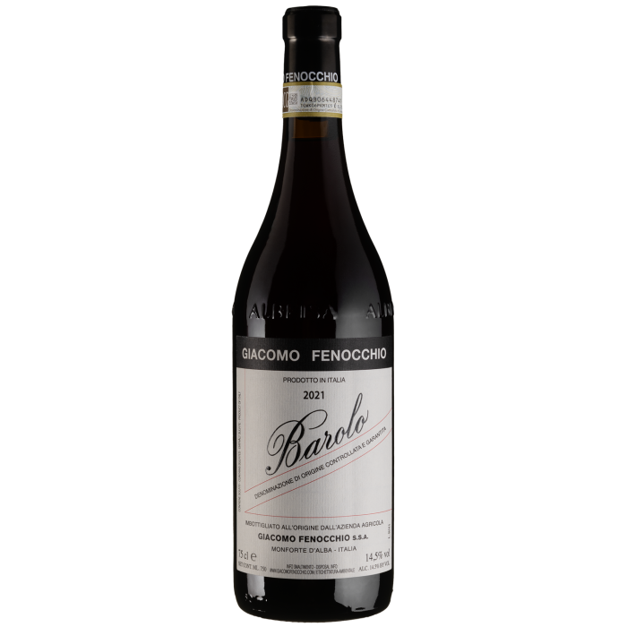 Вино Giacomo Fenocchio Barolo / Бароло 2021, червоне сухе, 0.75 л