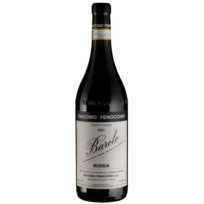 Вино Giacomo Fenocchio Barolo Bussia / Бароло Буссіа 2021, червоне сухе, 0.75 л