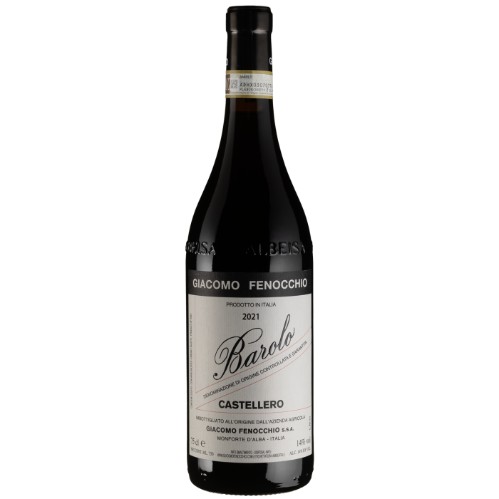 Вино Giacomo Fenocchio Barolo Castellero / Бароло Кастелеро 2021, червоне сухе, 0.75 л
