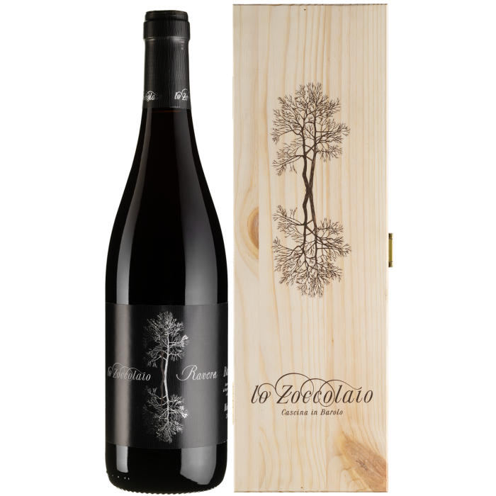 Вино Lo Zoccolaio Barolo Ravera Riserva, wooden box / Бароло Равера Різерва, дерев'яна коробка 2018, червоне сухе, 0.75 л