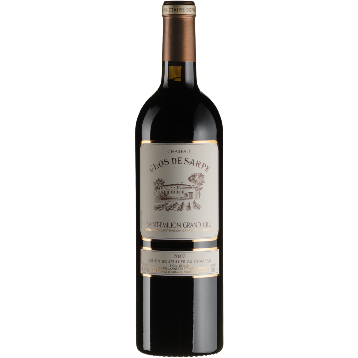 Вино Chateau Clos de Sarpe Chateau Clos De Sarpe / Шато Кло Де Сарп 2007, червоне сухе, 0.75 л