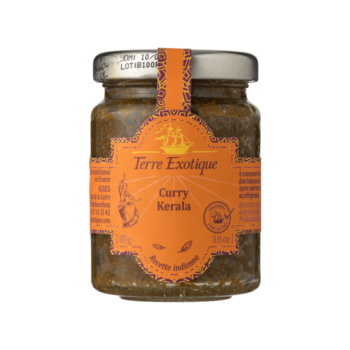 Паста карі Керала 85г, Terre Exotique Паста карі Керала 85г, Terre Exotique