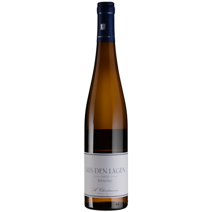 Вино A. Christmann Aus den Lagen Riesling / Аус ден Лаген Рислінг 2023, біле сухе, 0.75 л Вино A. Christmann Aus den Lagen Riesling / Аус ден Лаген Рислінг 2023, біле сухе, 0.75 л