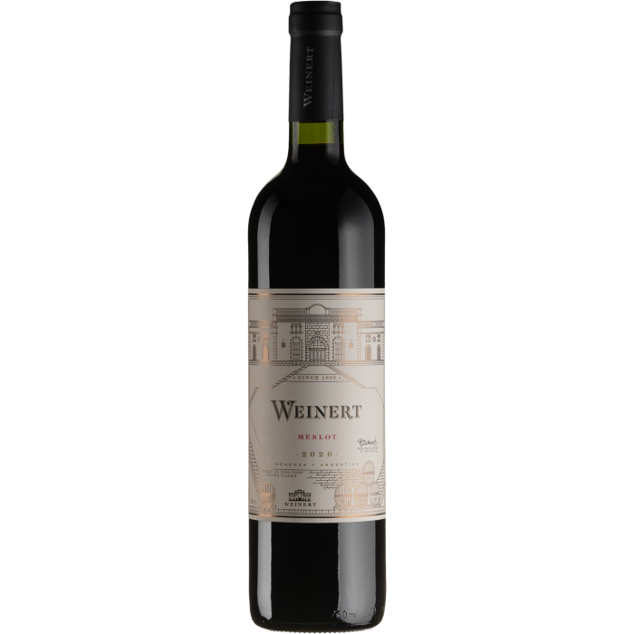Вино Weinert Merlot / Мерло 2020, червоне сухе, 0.75 л