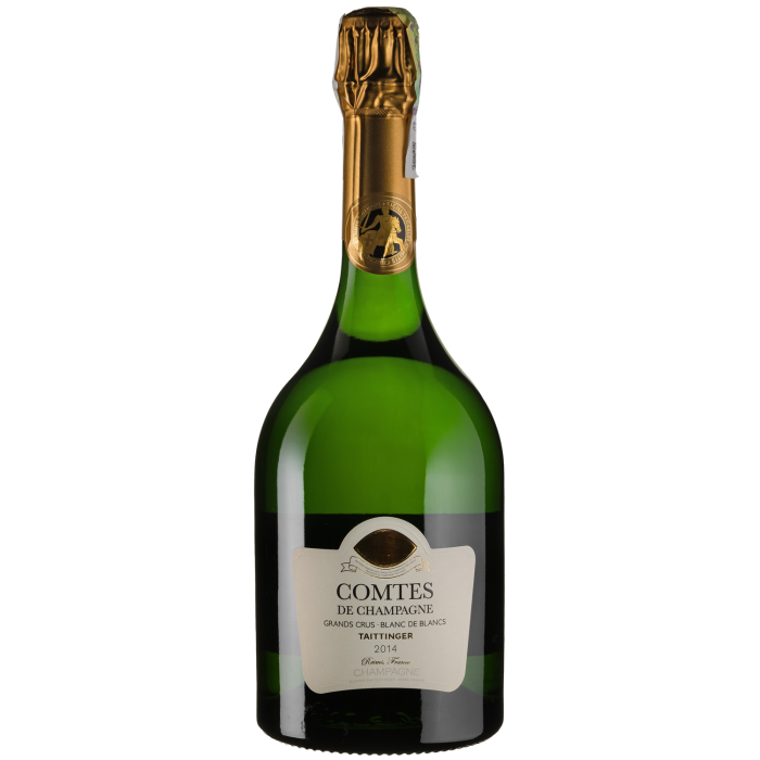 Шампанське Taittinger Comtes de Champagne Blanc de Blancs / Комт де Шампань Блан де Блан 2014, біле, 0.75 л Шампанське Taittinger Comtes de Champagne Blanc de Blancs / Комт де Шампань Блан де Блан 2014, біле, 0.75 л