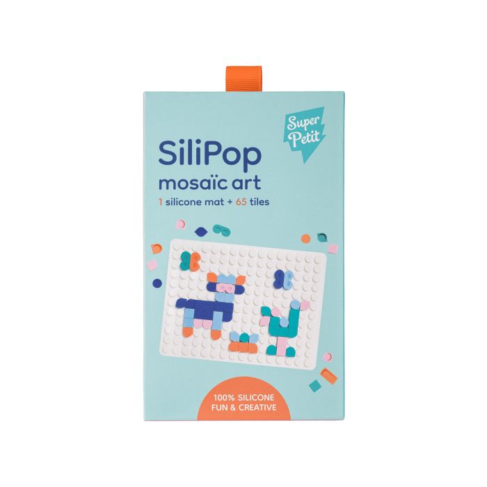 Мозаїка сенсорна для дітей силіконова біла Silipop, SuperPetit Мозаїка сенсорна для дітей силіконова біла Silipop, SuperPetit