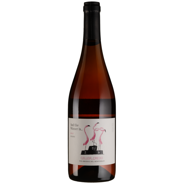 Вино Celler Credo And the Winner Is... Rosat / Енд зе Віннер Із... Розат, рожеве сухе, 0.75 л