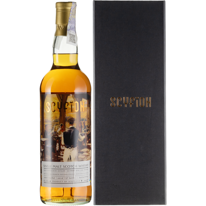 Віскі Scyfion Craigellachie 2007 Sauternes Cask Finished, gift box 2007, 0.7 л