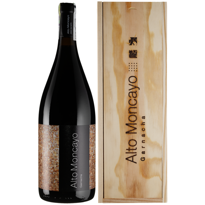 Вино Bodegas Alto Moncayo Alto Moncayo, wooden box / Альто Монкайо, дерев'яна коробка, червоне сухе, 1.5 л