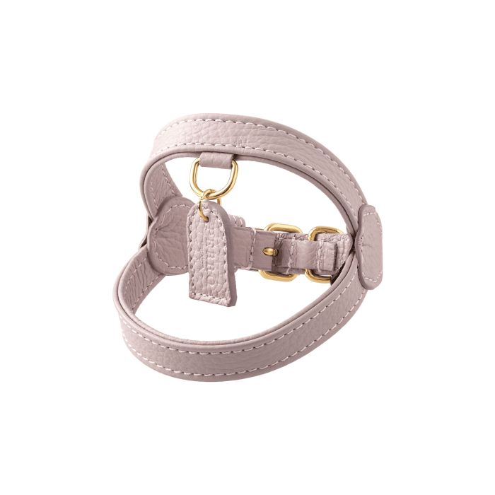 Шлея шкіряна для собак лілова розмір XS, Perro Collection Шлея шкіряна для собак лілова розмір XS, Perro Collection