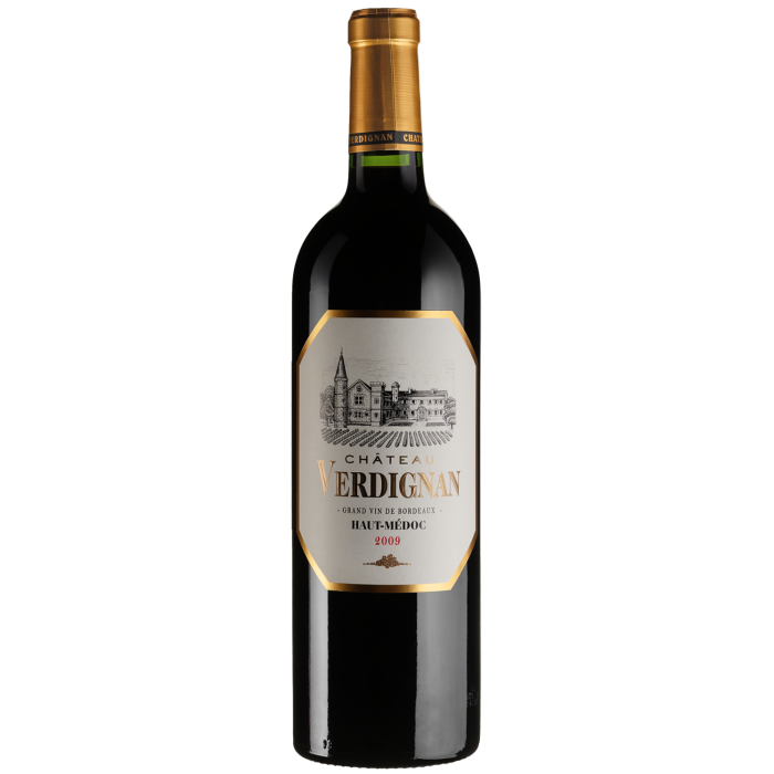 Вино Chateau Verdignan / Шато Вердінан 2009, червоне сухе, 0.75 л