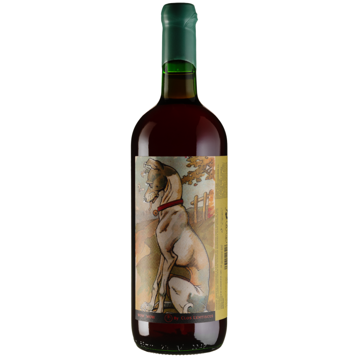 Вино Clos Lentiscus Wow Wow / Вау Вау, червоне сухе, 1 л