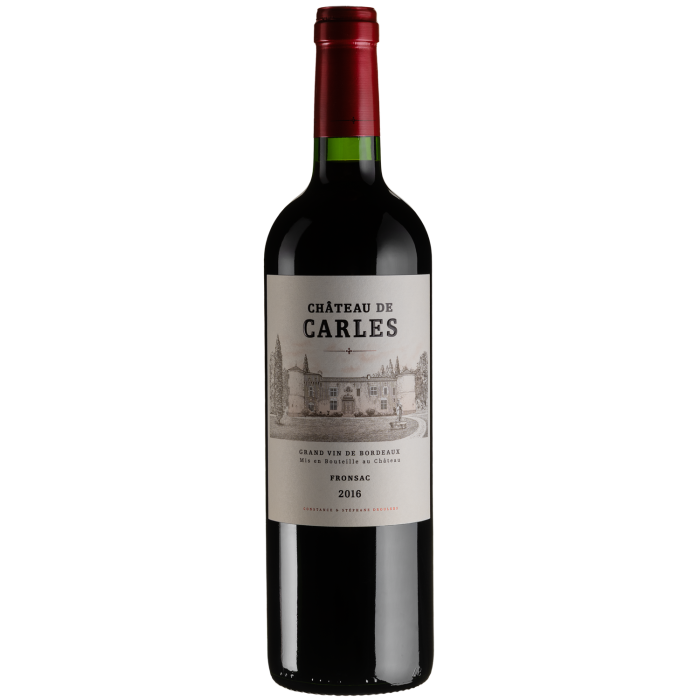 Вино Chateau De Carles Chateau De Carles / Шато Де Карль 2016, червоне сухе, 0.75 л
