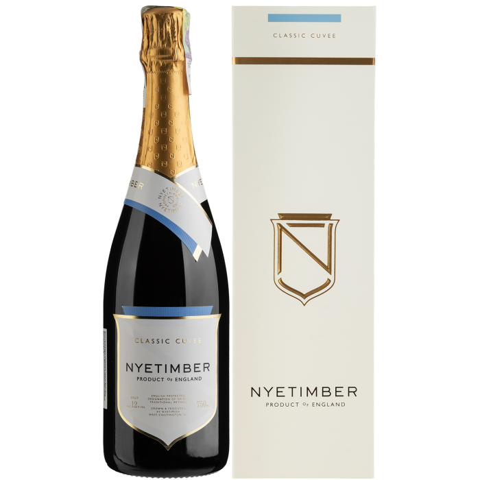 Ігристе Nyetimber Classic Cuvee Multi Vintage, gift box / Класік Кюве Мульті Вінтаж, подарункова коробка, біле, 0.75 л