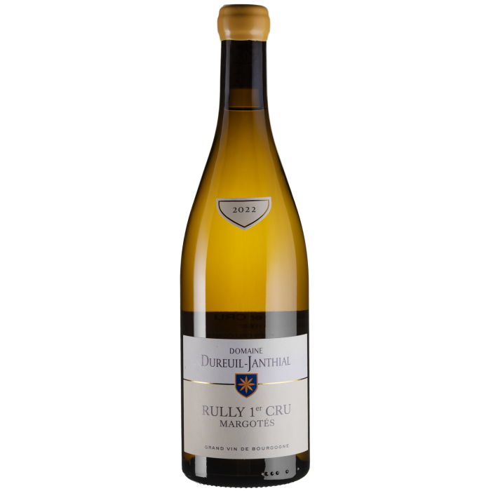 Вино Vincent Dureuil-Janthial Cote Chalonnaise Rully 1er Cru Les Margotes / Рюі Прем’єр Крю Лє Маргот 2022, біле сухе, 0.75 л