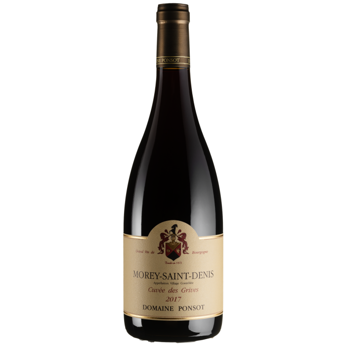 Вино Domaine Ponsot Morey-Saint-Denis Cuvee des Grives / Море-Сен-Дені Кюве де Грів 2017, червоне сухе, 0.75 л