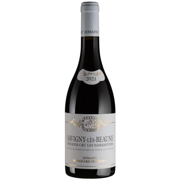 Вино Domaine Mongeard-Mugneret Savigny-les-Beaune Premier Cru Les Narbantons / Савіньї-Лє-Бон Прем'єр Крю Лє Нарбантон 2021, червоне сухе, 0.75 л