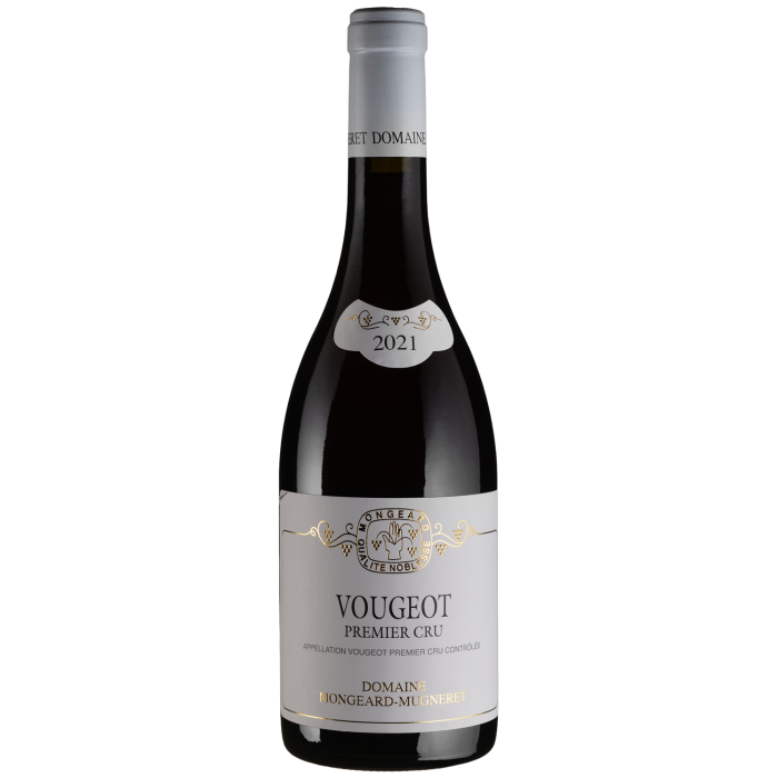 Вино Domaine Mongeard-Mugneret Vougeot Premier Cru / Вужо Прем'єр Крю 2021, червоне сухе, 0.75 л