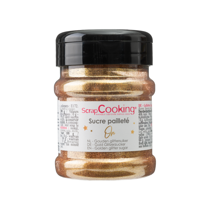 Цукор золотого кольору 160г, ScrapCooking Цукор золотого кольору 160г, ScrapCooking