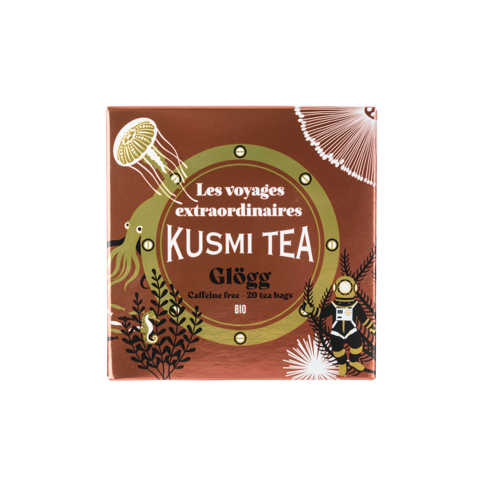 Чай трав'яний з прянощами органічний Глінтвейн 20х3г, Kusmi Tea Чай трав'яний з прянощами органічний Глінтвейн 20х3г, Kusmi Tea