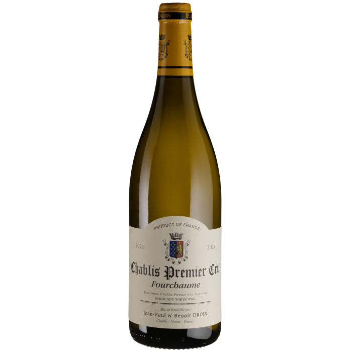 Вино Jean-Paul & Benoit Droin Chablis Fourchaume / Шаблі Фуршом 2024, біле сухе, 0.75 л