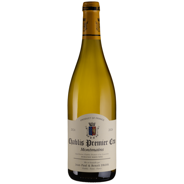 Вино Jean-Paul & Benoit Droin Chablis Montmains / Шаблі Монмен 2024, біле сухе, 0.75 л