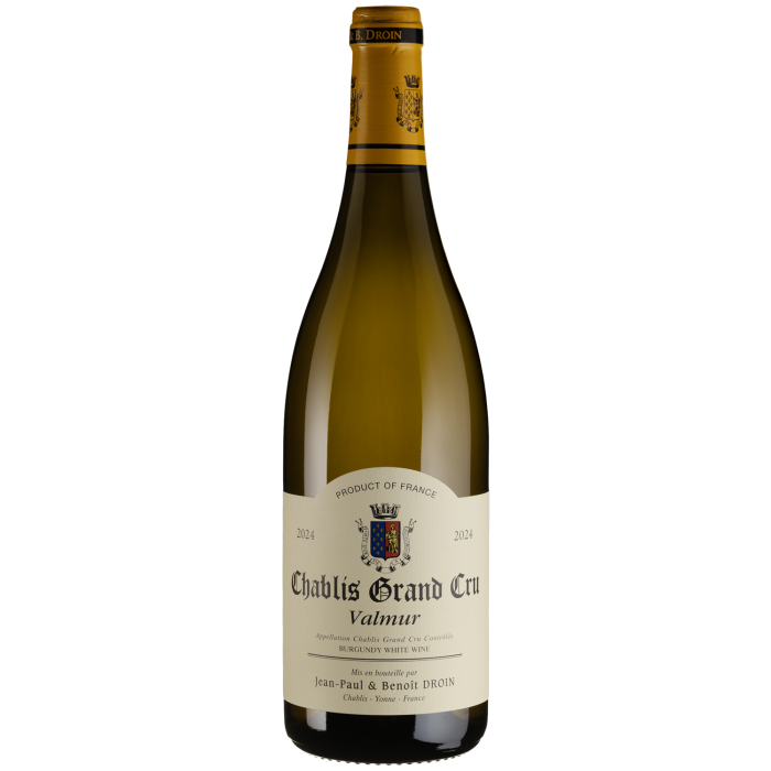 Вино Jean-Paul & Benoit Droin Chablis Valmur / Шаблі Вальмюр 2024, біле сухе, 0.75 л