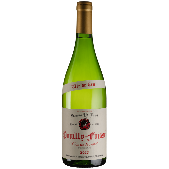 Вино Louis Jadot Pouilly-Fuisse Clos de Jeanne 1er Cru Domaine Ferret / Пуї-Фюіссе Кло де Жан Прем'єр Крю Домен Ферре 2023, біле сухе, 0.75 л